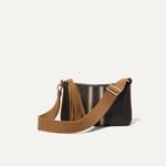 Track Stock of Rothy's The Casual Crossbody - Coffee Market Stripe