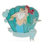 Track Stock of Ariel and King Triton Father's Day 2026 Pin - The Little Mermaid - Limited Release