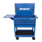 Track Stock of Kobalt 4-Drawer Steel Rolling Tool Cabinet (Blue)