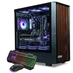 Track Stock of ViprTech Overlord 3.0 Liquid-Cooled Wood PC - AMD Ryzen 7 7700 (5.3Ghz Turbo), RTX 5070 Ti