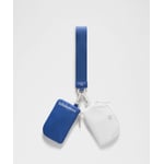 Track Stock of Lululemon Dual Pouch Wristlet - Beach Ball Blue/Polo Pastel/Silver