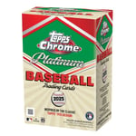 Track Stock of 2025 Topps Chrome Platinum Baseball - Value Box