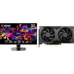 Track Stock of MSI 32" UHD 4K 240Hz Nvidia G-Sync 0.03ms 90W USB-C OLED Gaming Monitor, Height Adjustable