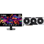 Track Stock of MSI 32 inch UHD 4K 240Hz with Nvidia G-Sync compatible 0.03ms 90W USB-C OLED Gaming Comput