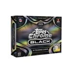 Track Stock of 2025 Topps Chrome Black Football - Hobby Box