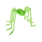 Track Stock of 5 Ft Light-Up LED Fuzzy Green Spider Prop