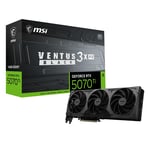 Track Stock of MSI GeForce RTX 5070 Ti 16G VENTUS 3X PZ OC BLACK Graphics Card, 16GB GDDR7, DPx3, HDMIx1,