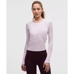 Track Stock of Swiftly Tech Long-Sleeve Shirt 2.0 *Waist Length - Blissful Pink/Blissful Pink - 2