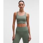 Track Stock of lululemon Energy Longline Bra *Medium Support, B-D Cups - Willow Leaf - 6