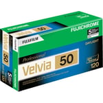 Track Stock of Fujifilm Fujichrome Velvia 50 Professional Film - 120 Roll