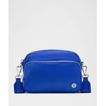 Track Stock of Lululemon Everywhere Crossbody Bag 2L - Metal Hardware - Beach Ball Blue/Silver