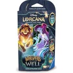 Track Stock of Disney Lorcana Whispers in The Well Single-Player Deck - Amber & Emerald