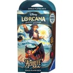 Track Stock of Disney Lorcana Azurite Sea Starter Deck  - Emerald and Sapphire