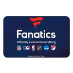 Track Stock of Fanatics eGift Card $100