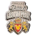 Track Stock of Disney x Formula 1 British 2026 Pin - Limited Release