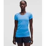 Track Stock of Swiftly Tech Short-Sleeve Shirt 2.0 *Hip Length - Ocean Wave/Ocean Wave - 4