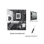 Track Stock of ASUS B850M AYW GAMING WIFI Motherboard & AMD Ryzen 7 9850X3D CPU Combo, AMD B850 micro-ATX