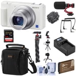Track Stock of Sony ZV-1 Compact 4K HD Camera, White - With Vlogging Kit