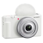 Track Stock of Sony ZV-1F Vlogging Camera, White