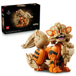Track Stock of LEGO Pokémon Arcanine Building Set 72160