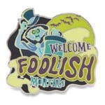 Track Stock of The Hatbox Ghost Glow-in-the-Dark Pin - The Haunted Mansion