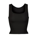 Track Stock of Skims Cotton Rib Tank  - Soot