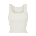 Track Stock of Skims Cotton Rib Tank  - Bone