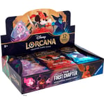 Track Stock of Disney Lorcana First Chapter Booster Pack Display