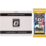 Track Stock of 2023 Panini Donruss Optic Football NFL Fat Pack Bo