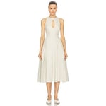 Track Stock of Revolve Seina Midi Dress - Natural Linen