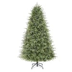 Track Stock of 7.5 ft. Full Pre-Lit LED Grand Duchess Balsam Fir Chris