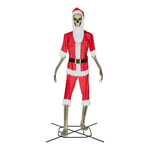 Track Stock of 12 ft. Skelly Santa Outfit Kit
