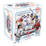 Track Stock of 2024 Topps Chrome Baseball Logofractor Mega Box 