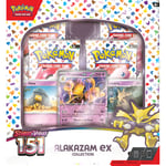 Track Stock of Pokemon Scarlet & Violet 151 - Alakazam Ex Box