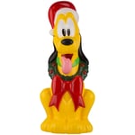 Track Stock of Christmas Disney Lighted Blow Mold Outdoor Decor Pluto 