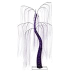 Track Stock of 7 ft. Color Change LED Willow Tree
