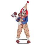 Track Stock of 8.5 ft. Giant-Sized Animated LED Carnival Carl