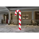 Track Stock of 7 ft. LED Candy Cane Holiday Yard Decoration