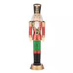 Track Stock of 6 ft. LED Red and Green Nutcracker