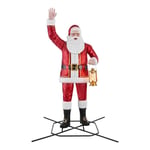Track Stock of 8 ft. Holiday Traditions Giant -Sized LED Towering Sant