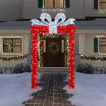 Track Stock of 8.5 ft. Giant-Sized LED Present Archway