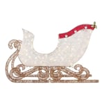 Track Stock of 6 ft. LED Sleigh Holiday Yard Decoration