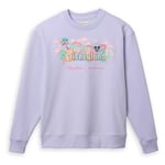 Track Stock of Disneyland Marquee Pullover Sweatshirt Lavender Track Stock of Disneyland Marquee Pullover Sweatshirt Lavender