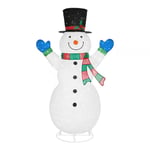 Track Stock of 8 ft. Yuletide Lane LED Collapsible Snowman