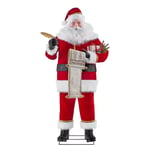 Track Stock of 6 ft. Animated Wishlist Santa