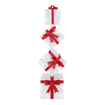 Track Stock of 5.5 ft. Icicle Shimmer Twinkling LED Stacked Gift Boxes