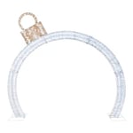 Track Stock of 8.5 ft. LED Iridescent Ornament