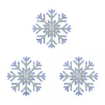 Track Stock of 9.5 in. Twinkling LED Snowflakes (3-Pack)