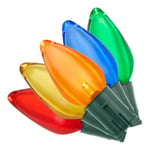 Track Stock of 100 Count Multi-Colored C9 LED Lights