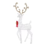 Track Stock of 5 ft. Icicle Shimmer Twinkling LED Deer